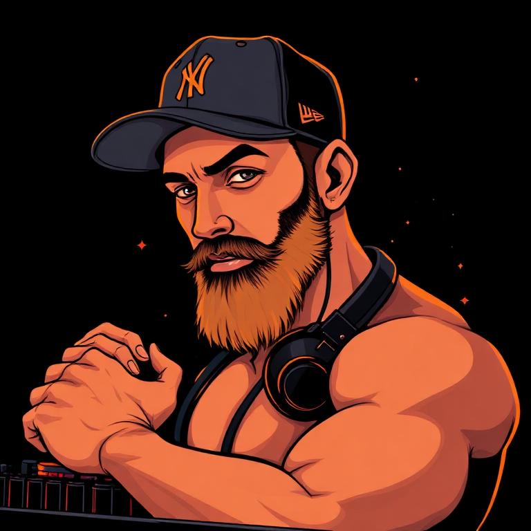 DJ D-ROCK portrait